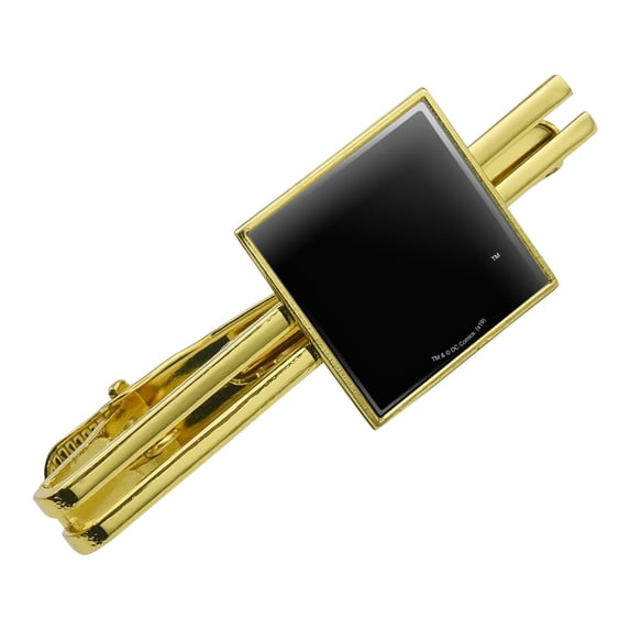 Green Lantern Blackest Night Star Sapphire Logo Square Tie Bar Clip Clasp Tack- Silver or Gold