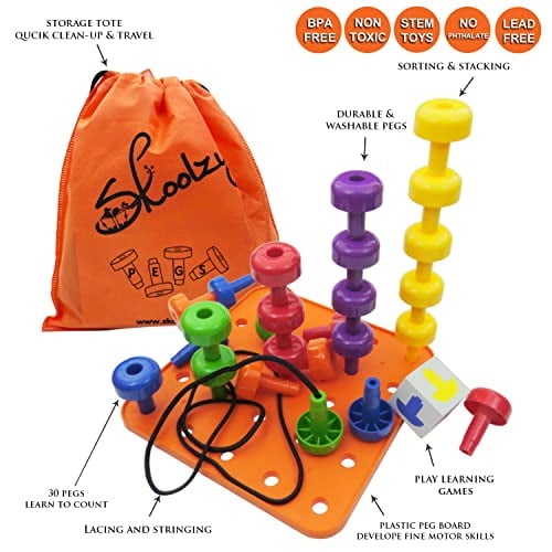 Skoolzy peg board set hotsell