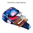 thumbnail image 6 of Small Sling Bag for Women Crossbody Backpack Hiking Travel Daypack Chest Bag Lightweight Shoulder Bag, 6 of 7