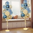 thumbnail image 4 of Balloon Stand Kit for Floor with String Lights, 2 Set Centerpieces Decorative Balloons for Wedding Christmas Birthday Anniversary Party, 4 of 6