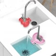 thumbnail image 6 of Sink Drainage Mat Kitchen Splash Guard for Sink Faucet Drainage Mat Faucet Anti-splash Water Mat Silicone Anti-spilling Drainage Mat Drying Mat for Countertop, Bathroom, Farmhouse, RV, 6 of 7