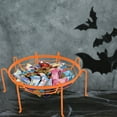 thumbnail image 4 of HongHeng Spider Web Halloween Candy Bowl Halloween Decorations Indoor Table Desk Home Decor Haunted House Trick Or Treat Party Supplies Favors Basket Candy Dish Plastic, 4 of 5