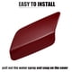 thumbnail image 5 of Tapa de la boquilla del limpiaparabrisas del faro del parachoques delantero izquierdo para BMW E92 E93 - Paquete de 1 rojo, 5 of 6