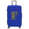 thumbnail image 1 of Luggage Cover Washable Case Cover Protective Case Scratch Proof Case Cover Suitable for Graphic Print Pattern Fits 18-32inch 8Graphic Letter F XL, 1 of 6