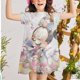 thumbnail image 1 of Vestidos infantiles de princesas de Disney para niñas, cumpleaños, Pascua, Cosplay, vestido de ratón, disfraz de chico, ropa para niñas pequeñas, 2-12T Wea3T Gao Jinjia LED, 1 of 2