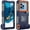 Blue, variant on Prociv Universal Underwater Phone Case for Snorkeling, IP68 Professional Diving Waterproof Outdoor Cellphone Case with Lanyard for Most of Samsung Galaxy and iPhone Series Blue