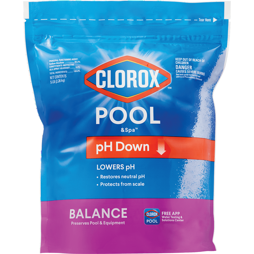 clorox in pool