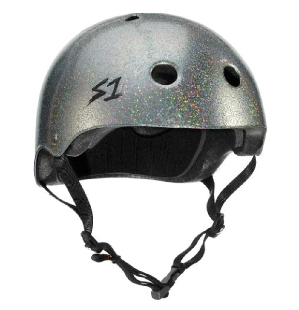S1 Mega Lifer Helmet - Silver Gloss 