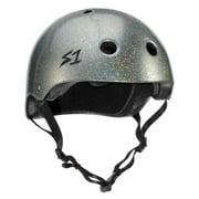 S1 Mega Lifer Helmet - Silver Gloss Glitter