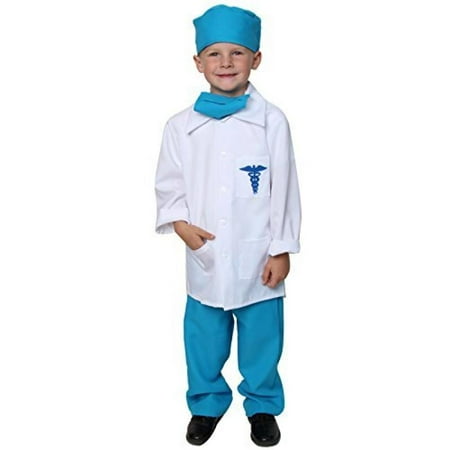 Blue Doctor Deluxe Costume Set Size 6/8 by Storybook