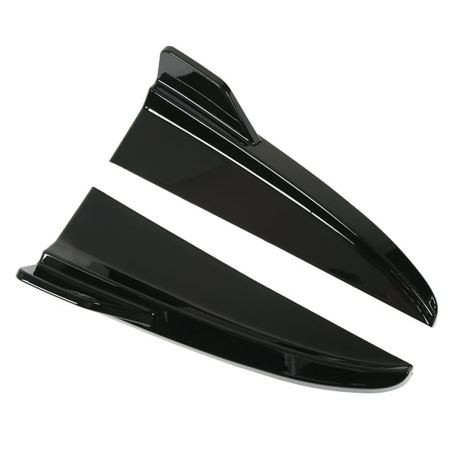 Difusor de parachoques trasero, 1 par de parachoques trasero Difusor de parachoques trasero universal para automóvil Divisor de labios de parachoques trasero para automóvil Probado y confiable