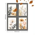thumbnail image 3 of Qisvanset Botanical Floral Abstract Canvas Wall Art 15.75x11.81 Inches, 3 of 8