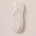 thumbnail image 3 of Women's Cozy Slipper Socks, Non- Indoor Floor Booties for Winter Warmth,Khaki,One Size, 3 of 3