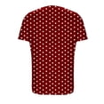 thumbnail image 4 of Posijego Women's Summer Cardigans Polka Dot Short Sleeve Tunic Lightweight Casual Open Front Cardigan with Pockets, 4 of 5