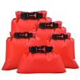 thumbnail image 1 of 5 Pcs Outdoor Waterproof Storage Bags Dry Sacks Smartphone Camera Storage Bags for Drifting Water Sports, 1 of 7