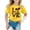 H564 Yellow, variant on Likimi Toddler Girls Tshirt Crew Neck Short Sleeve Letter Print Casual Tee Black Size 2-3 Years