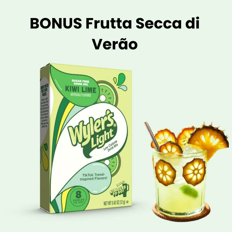 Wyler's Light Kiwi Lime Drink Mix, Sugar-Free, Low Calorie