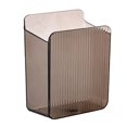 thumbnail image 2 of CNKOO Wall-Mounted Storage Box - No Drilling  Adhesive  Wide Opening  Transparent Cosmetics Container Organizer, 2 of 8