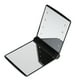 thumbnail image 1 of Espejo de maquillaje portátil, compacto y plegable con 8 luces LED (negro), 1 of 7