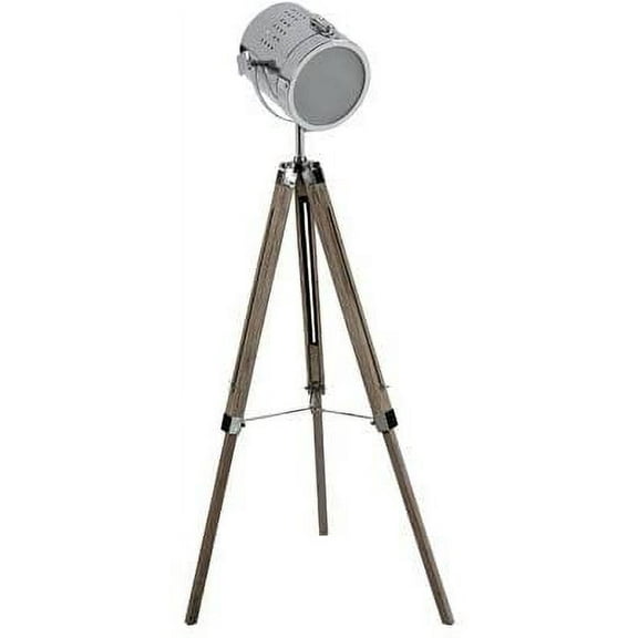 NauticalMart Adjustable Tripod Spotlight Floor Lamp