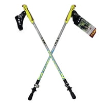 LEKI Walker XS Vario Walking Poles Gray, Blue, Green 80cm-110cm