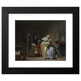 thumbnail image 2 of Louis Léopold Boilly 14x12 Black Modern Framed Museum Art Print Titled - The Misfortunes of Love (The Sorrows of Love) (1790), 2 of 5