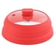 thumbnail image 1 of Tapa Anti Salpicaduras para Microondas de Vidrio 27,4 cm Roja, 1 of 9