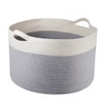 thumbnail image 1 of Cesta de almacenamiento de de cáñamo tejido ropa, D41xh35cm Sunnimix Cesta de almacenamiento, 1 of 8