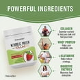thumbnail image 5 of NaturalSlim Proteína Metabólica en Polvo con Colágeno Fresa - Proteína de Colágeno Hidrolizado en Polvo para Cabello, Piel, Huesos, Articulaciones y Metabolismo - Mezcla de Batido de Reemplazo de Comi, 5 of 5