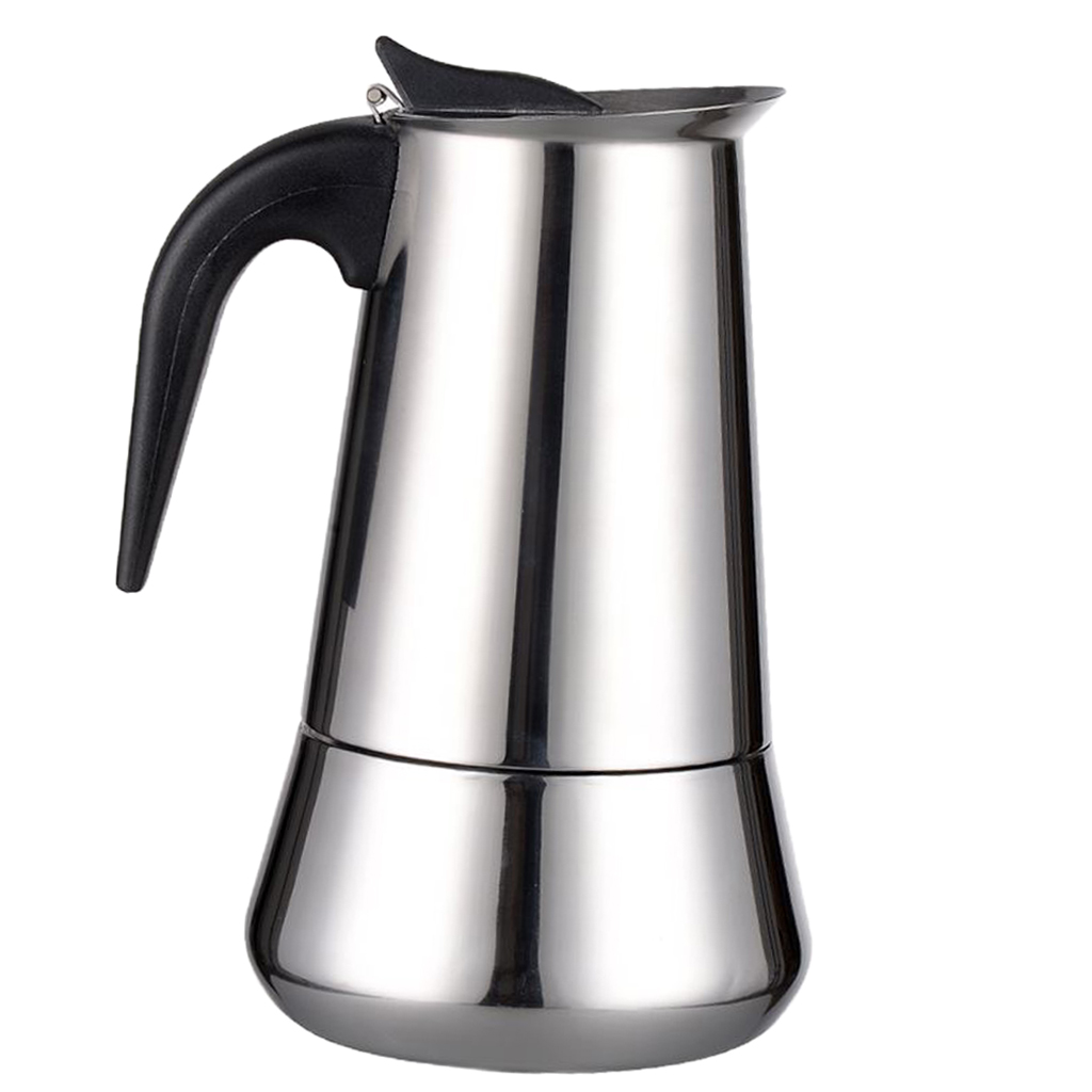 AVANTI Inox 9-Cup Stovetop Espresso Maker – Stainless Steel, RRP $99.95