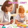 thumbnail image 6 of 96 Colors Pony Beads Kit 2016Pcs Rainbow Kandi Beads with Letter Beads for DIY Bracelet Making, 6 of 6