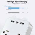Power Strip with USB Ports,Cruise Essentials，Outlet Extender，Multi Plug