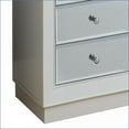thumbnail image 4 of Jewelry Armoire, Modern 6-Drawer with Mirror & Hooks | White | Wood, 4 of 5
