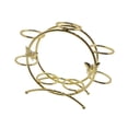 thumbnail image 4 of Basos de la bola de cristal Base de la base de la base del soporte de metal Sphere Support Supporter para el escritorio de la boda de la boda Oficina dorado, 4 of 8
