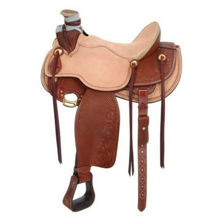 Silver Royal Wade Hard Seat Working Saddle