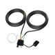 thumbnail image 1 of Arnés de remolque plano, conector para recableado de luces traseras, suministros prácticos, 5 cables, 4 pines, 26 pies para embarcaciones marinas. NO trenzado, 1 of 8
