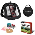 thumbnail image 1 of Red de astillado de golf DURARANGE DuraRange Pop-Up negra, 1 of 7