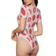 thumbnail image 2 of Balery Strawberry Body de cuello redondo de manga corta para mujer Tops de manga corta Tops básicos-Large, 2 of 7