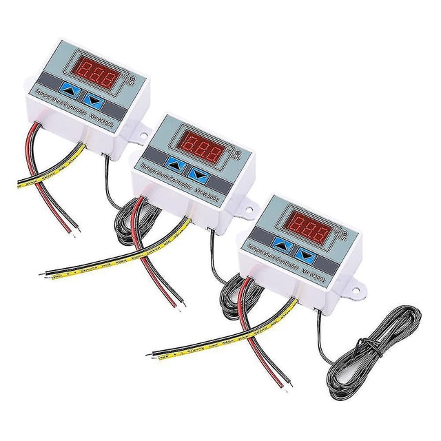 Controlador De Temperatura Digital Xh-w3001 Módulo 110-220v Programable De Menos 50 A 110 Grados De Calentamiento