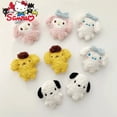 thumbnail image 3 of Broche de muñeca Sanrio Melody Kuromi Cinnamoroll Pochacco, bolsa de dibujos animados, calcetines, accesorios para la cabeza, colgante, regalo de colección de peluche, 1 ud., 3 of 4