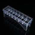 thumbnail image 1 of Caja De Almacenamiento Para Peines Para Cortapelos Con 8/10 Ranuras, Material Plástico Duradero, área De Partición Práctica, Gran Capacidad, Para Organización De Peines, 1 of 7