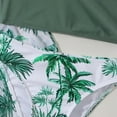 thumbnail image 5 of GYRATEDREAM Girls Swimsuits Tropical Print Bikini Bathing Suit with Kimono 3 Piece Swimsuits for 7-12 Years, 5 of 7