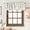 Forest-10, variant on Mushroom Valance Curtain Vintage Insect Cherry Woodland Vanilla Print Rod Pocket Valance Window Treatments 1 Panel Short Curtains for Kitchen Farmhouse Living Room Decor 54 x 18 in