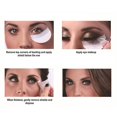 thumbnail image 2 of 100pcs Disposable Makeup Eye Pad Sticker Eye Shadow Stickers Grafted Tape For Eyelash Extension, Eyelash Perming, 2 of 5