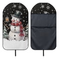 thumbnail image 5 of XYZCANDO Snowman Design Car Seat Towel Cover, Compatible with Seat Covers & Liner Van, Car Seat Covers for SUV Cars Premium, 5 of 5