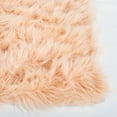 thumbnail image 3 of Safavieh Faux Sheep Skin Vesna Solid Area Rug, Light Pink, 6' x 9', 3 of 12