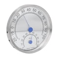 thumbnail image 3 of Round Thermometer Stainless Steel Waterproof Heat Resistant Thermometer Hygrometer for Outdoor Without Holder, 3 of 14