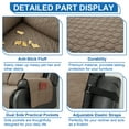 thumbnail image 5 of Aorsher 100% Waterproof 3 Seater Recliner Sofa Covers, Anti-Slip Recliner Sofa Covers with Pockets, Elastic Straps, Washable Reclining Sofa Protector for Kids, Pets, Dogs, Khaki, 5 of 16