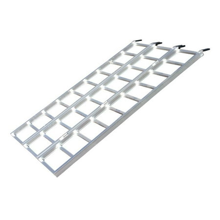 Yutrax TX104 XL 78-inch 1750 Pound Aluminum Tri-Fold Truck Bed ATV Loading Ramp