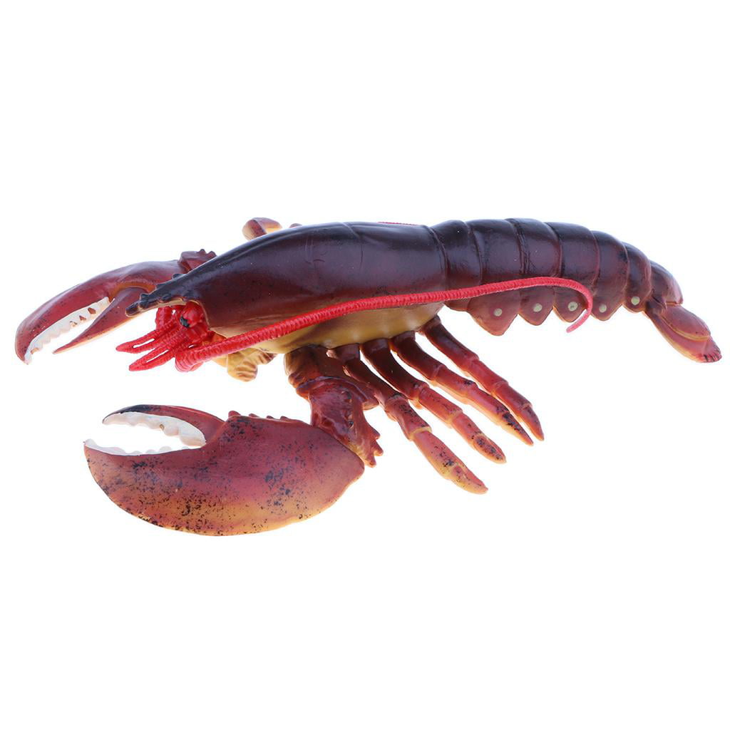 9“ Realistic Lobster Simulation Model Figures Figurine Toy for Kids Red 